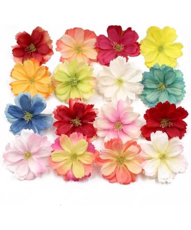 ABOOFAN 100 Pcs Headbands Fake Plum Blossom Scrapbooking Supplies Flower Sticker Cloth Flowers Plum Head Redx2pcs Size 1x2pcs - Buy Online on GoSupps.com