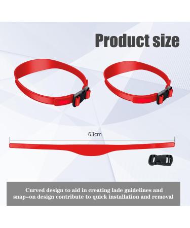 IrikDescia Adjustable Hair Cutting Edges | Professional Haircopy Tool for Even Haircuts | Portable & Easy to Use (Red) - Perfect for Straight Neck Hairline - Buy Online on GoSupps.com