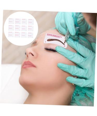 POPETPOP 216 Pcs Eyebrow Stickers Ladies Suits Eyebrow Stencils Kit Disposable Eyebrow Template Eyeliner Girl - Buy Online on GoSupps.com
