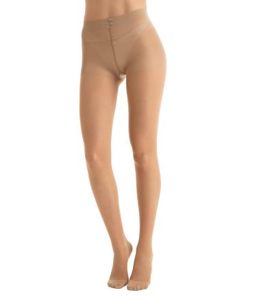 Relaxsan Basic 880P compression stockings women 22-27 mmHg compression pants 140 Den PLUS S skin color