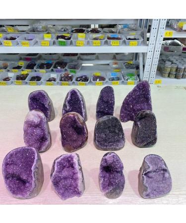 Wholesale Natural Stones Quartz Crystal Clusters Amethyst geode for feng Shui 1pc Natural Luster (Color : 650g-800g) - Buy Online on GoSupps.com