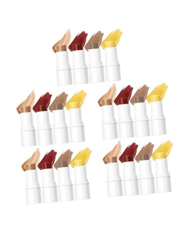 Didiseaon 5 Sets Contour Stick Highlighter Stick Highlighter Balm Neopentyl Di(ethylhexanoate) Ester