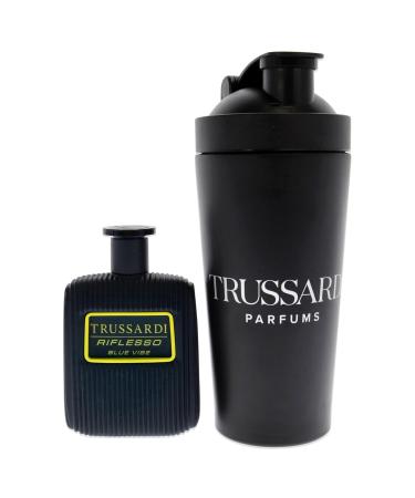 Trussardi Riflesso Blue Vibe 3.4 oz EDT Spray Sport Bottle Men 2 Pc Gift Set - Buy Online on GoSupps.com