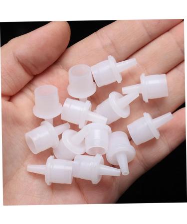 100pcs Glue Replacement Bottle Stoppers | Precision Plug White for Crafts & DIY | International Shipping Available - Buy Online on GoSupps.com