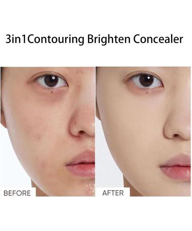 Contour Palette | 3 Colour Concealer Palette | Skin Friendly Color Corrector | Face Foundation for Blemishes - Buy Online on GoSupps.com