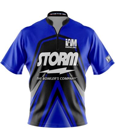 Logo Infusion Dye-Sublimated Bowling Jersey - I AM Bowling Fun Design 2027-ST - Storm X-Large - Buy Online on GoSupps.com