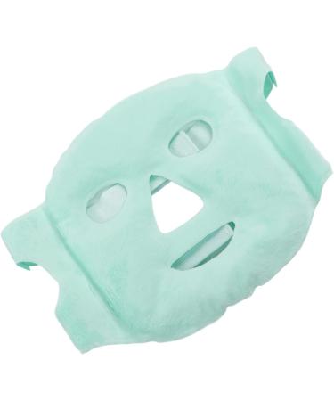 Heat Ice Face Cover | Flexible Cooling Gel Mask for Swelling Relief - Soft & Safe (Light Green) | International Shipping Available - Buy Online on GoSupps.com