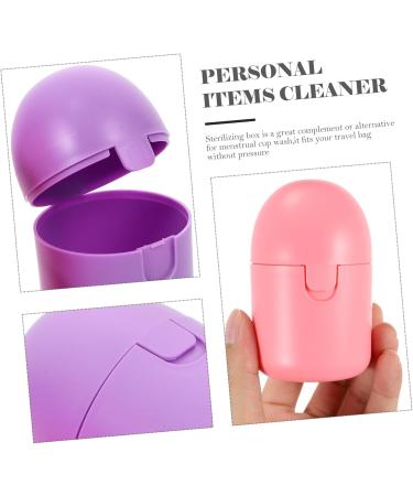 Solustre 2-in-1 Disinfection Box for Menstrual Cups | Plastic Cleaner & Sterilizer | Essential Accessories for Women - Buy Online on GoSupps.com