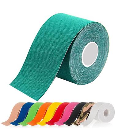 ATETEO Kinesiology Tape N-dark Green S: 5mX2.5cm