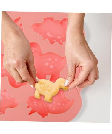Alipis Cake Mold Silicone Molds Mold for Baking Dessert Mold Animal Dinosaur Baking Mold Ice Mold Modeling 22.1X19.3X2.6CM Pink - Buy Online on GoSupps.com