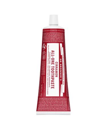 Toothpaste Cinnamon Dr. Bronner's 5 oz Paste by Dr. Bronner's - Buy Online on GoSupps.com