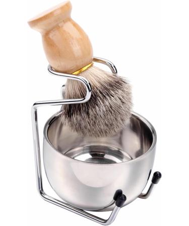 Buy Minkissy 1 Shaving Tool & Wooden Man Soap Dish - Premium Grooming Accessories for Every Gentleman | International Shipping Available - Buy Online on GoSupps.com