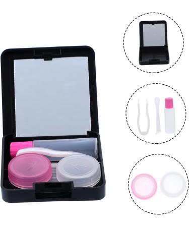 Frcolor Contact Lens Container - Halloween Glasses Organizer with Suction Rod Holder & Travel Case | Perfect for International Shipping - Buy Online on GoSupps.com