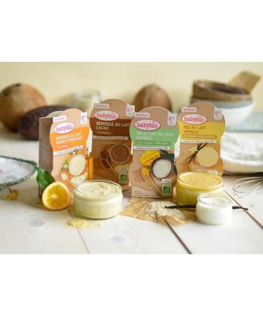BABYBIO SEMOLINA PUDDING COCOA DESSERTS PACK OF 2 X 100G - Buy Online on GoSupps.com