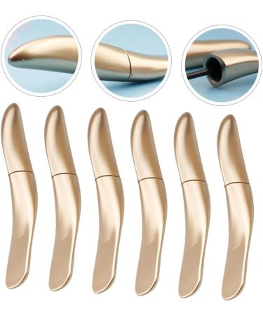 MUSISALY 18 Pcs Eyeliner Empty Tube oil Lash Serum DIY Tube Cosmetics Eyelash Oil Tubes Wand Golden Pp - Buy Online on GoSupps.com