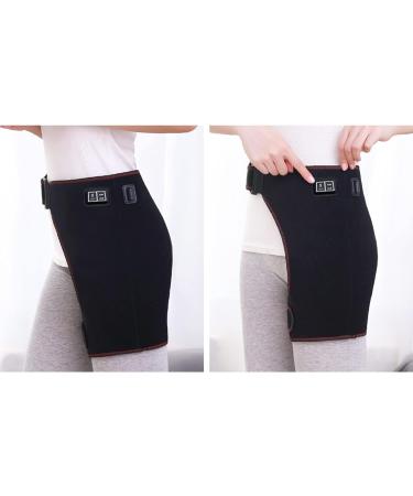 Sciatic Nerve Brace - Heated Groin Wrap for Pain Relief | Hip Support Belt with 5V Heating Compression Strap - Buy Online on GoSupps.com