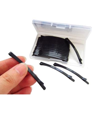 15-Piece Black Metal Hairpins for Professional Hairdressers | Up-Do Clips & Wedding Hair Styling Accessories - Buy Online on GoSupps.com