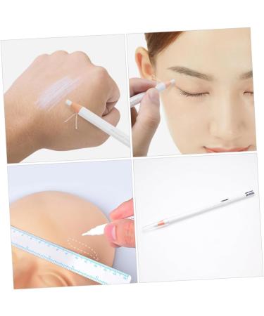 4 pi ces Crayon Sourcils Blancs Effet Poil Imperm able R sistant Sueur Pointe Fine pour Maquillage Pr cis et Naturel - Buy Online on GoSupps.com