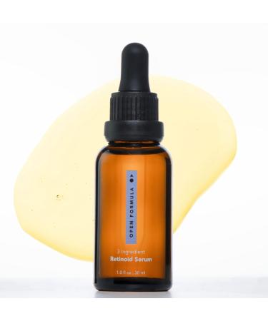 Open Formula Retinoid 5% Serum - Anti Aging Treatment for Fine Lines, Dark Spots & Uneven Skin Tone - Gentle Alternative to Retinol - Face & Eye Moisturizer - Buy Online on GoSupps.com