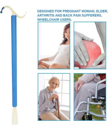 Best Shoe Puller & Sock Removal Tool | Long Handle Dressing Aids for Shoes Socks & Clothing - International Shipping - Buy Online on GoSupps.com