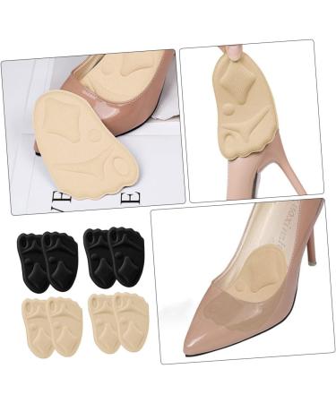 Gatuida 12 Pairs Forefoot Pad Insoles - Metatarsal Support & High Heel Cushion Inserts - 4D Mesh Fabric Foot Cushions for Comfort & Pain Relief - Buy Online on GoSupps.com