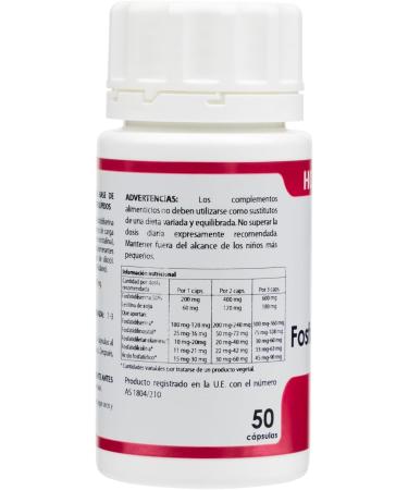 Equisalud holomega Fosfatidylserine 50 Capsules - Buy Online on GoSupps.com