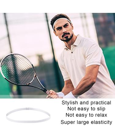 Shop Sjbautyo 8-Piece Sports Headbands Non-Slip Hair Bands for Men | Ideal for Gym Hockey Football Tennis & Yoga - Buy Online on GoSupps.com