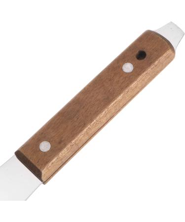 Harfington 2pcs Painting Knives 45mm - Wood Handle Palette Scraper for Oil Paint Craft - Buy Online on GoSupps.com