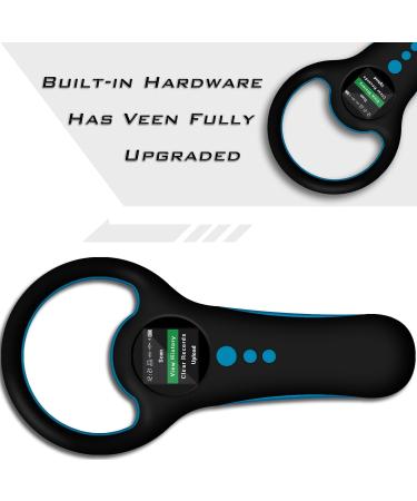 Smoostart Bluetooth Pet Microchip Scanner - Dog & Cat Chip Reader with 500 Historical Records - Check & Upload to Computer/Mobile - Multifunctional Black Chip Chipper - Buy Online on GoSupps.com