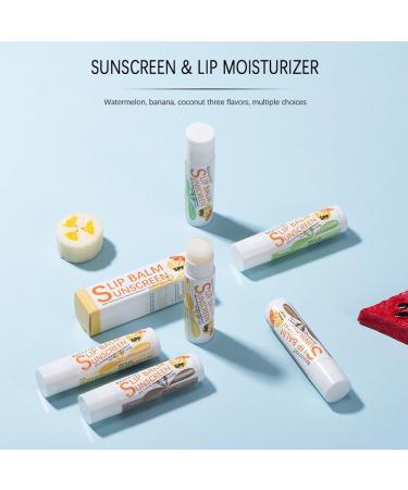 ibcccndc Sunscreen Lip Balm Sunscreen Lipstick SPF 30 Lip Balm Moisturizing Hydrating Moisturizing Lips Sun Protection (A) - Buy Online on GoSupps.com