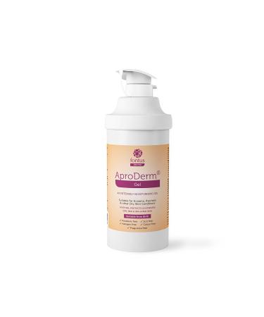 AproDerm Gel (500g pump) - Moisturising cream suitable for dry skin dermatitis eczema and psoriasis  Alcohol Free