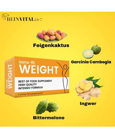 Sano-Fit Weight Loss Capsules - Quick Fat Burning & Effective Weight Loss for Your Dream Figure - Buy Online on GoSupps.com