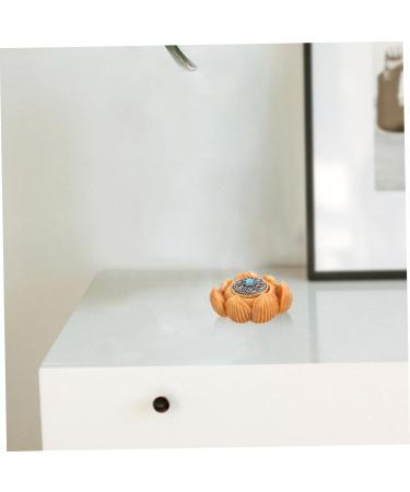 Toddmomy Vintage Buddha Pearl Statue | Handcrafted Mini Retro Zen Figure | Feng Shui Home Decor & Ornaments - Buy Online on GoSupps.com