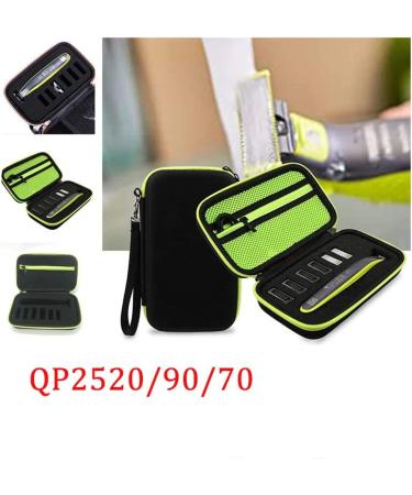 Eva Razor Holder Storage Bag for Men | Shockproof Hard Trip Electric Razor Carrier Bag - Green - Buy Online on GoSupps.com
