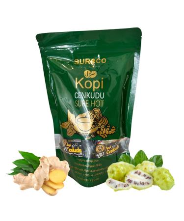 Instant Coffee with Ginseng, Noni and Ganoderma/Reishi Mushroom - 20 sachets x 21 grams