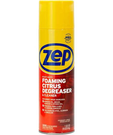 Zep Heavy-Duty Foaming Citrus Degreaser - 18 Oz. (Case of 6) | Pro-Trusted Cleaner for Tough Grease & Grime - International Shipping Available - Buy Online on GoSupps.com