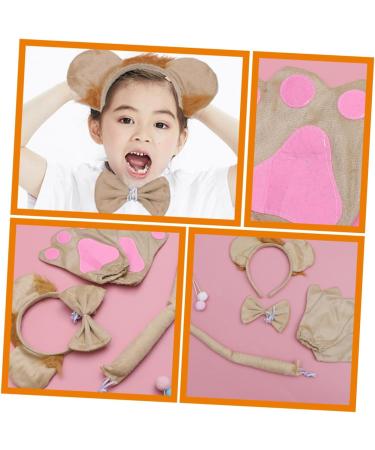 LIFKOME 1 Set Animal Headband Lion Creative Tail Lion Ears and Tail Lion Ear Headdress Unique Hair Decor Photo Props Cosplay Decor Accessory Cosplay Lion Tail Decor Decorative Headband - Buy Online on GoSupps.com