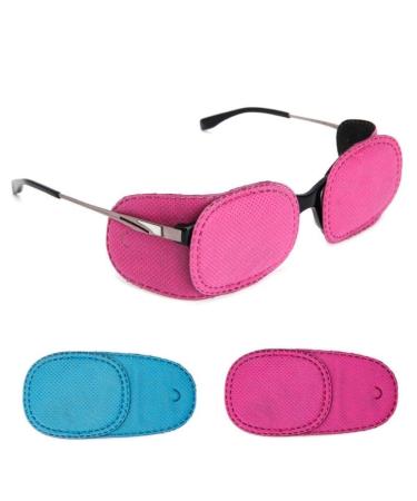 12PCS Amblyopia Eye Patch Set for Kids - Comfortable Strabismus Patches (6 Pink & 6 Blue) - No Skin Irritation - International Shipping Available - Buy Online on GoSupps.com