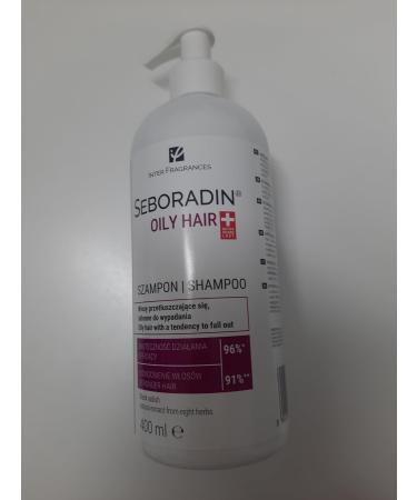 Seboradin Anti-Dandruff Shampoo for Greasy & Oily Hair | 400ml Hair Loss & Scalp Care for Psoriasis & Eczema - 1 Pack - Buy Online on GoSupps.com