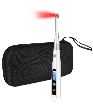 lawind Cold Sore Treatment for Lips Canker Sore Red Light Therapy for Face Body Joint Pain & Inflammation Relief for Oral Nose Ear Sore White