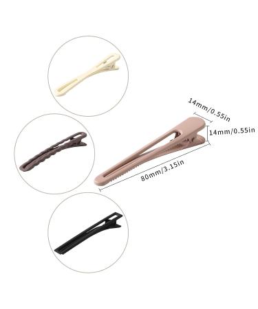 NiAMAi Metal Duck Billed Hair Clips - 16 PCS for Styling & Makeup | Sectioning Accessories for Women & Girls - Buy Online on GoSupps.com