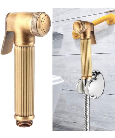 Bidet G1/5.1 cm Copper Handheld Spray Nozzle Set - WC Bidet Sprayer for Bathroom | International Shipping - Buy Online on GoSupps.com