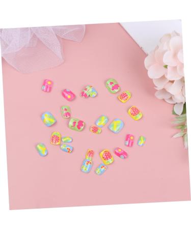 POPETPOP 1 Set Kids False Nail Kids Art Fake Nail Cartoon Sticker Child - Buy Online on GoSupps.com