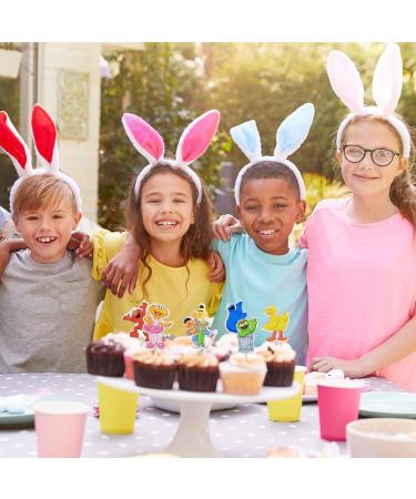 24 Pcs Cartoon Characters Cupcake Toppers for Friends Street Theme Birthday Party Cake Decoration Inspired Cartoon Cupcake Toppers - Buy Online on GoSupps.com