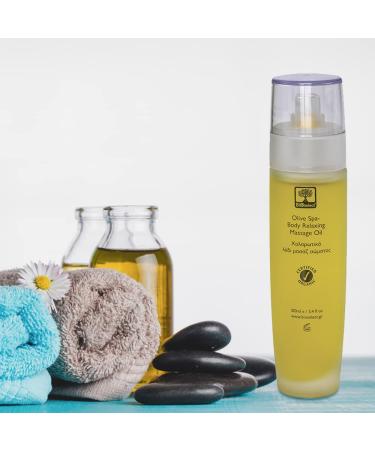 BIOselect Olive Spa Body Relaxing Massage Oil 100ML | Natural Skincare for Soothing Massage | International Shipping - Buy Online on GoSupps.com