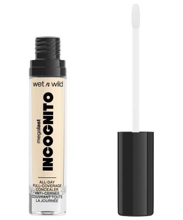 Wet n Wild Mega Last Incognito AllDay Full Coverage Concealer, Fair, 0.18 Ounce