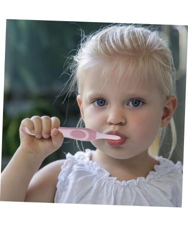 SECFOU 4pcs Silicone Tooth Teether Brushes for Infant Care - Fine Soft Bristles, Dental Oral Training - Random Color - Buy Online on GoSupps.com