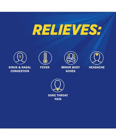 NeoCitran Extra Strength Cold and Congestion for Non-Drowsy Relief Lemon 10 Count - Buy Online on GoSupps.com