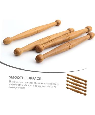 Collbath 5-St Wooden Massage Roller - Acupoint Pressure Point Device for Ultimate Relaxation | Trigger Point Therapy for Home Use - Buy Online on GoSupps.com