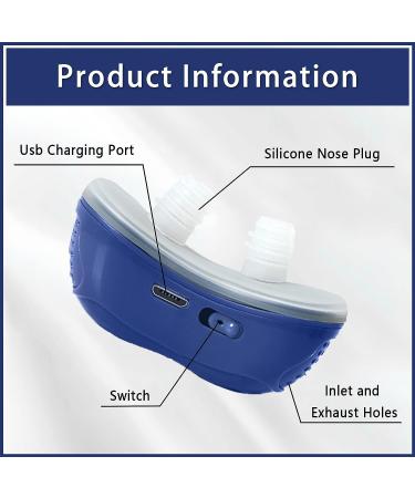 Smart Anti Snoring Device - Adjustable Stopper for Snore Relief | Advanced Nasal Ventilation | Silicone Material | Comfortable & Safe | White 55 x 40mm - Buy Online on GoSupps.com